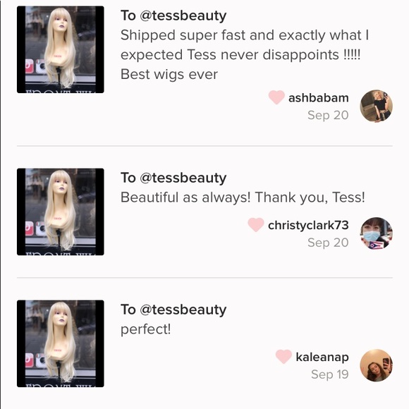 Long copper brown bangs wig 2020 - Picture 9 of 9